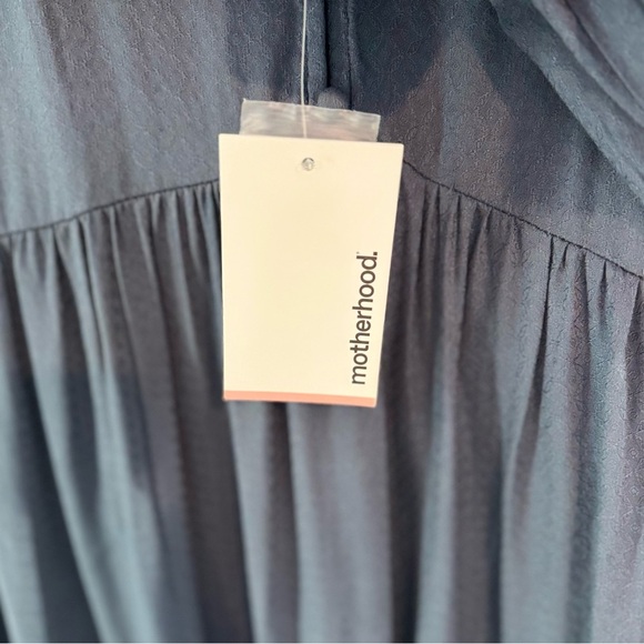 NWT - Motherhood Blue Long Sleeve Maternity Dress - Picture 7 of 7